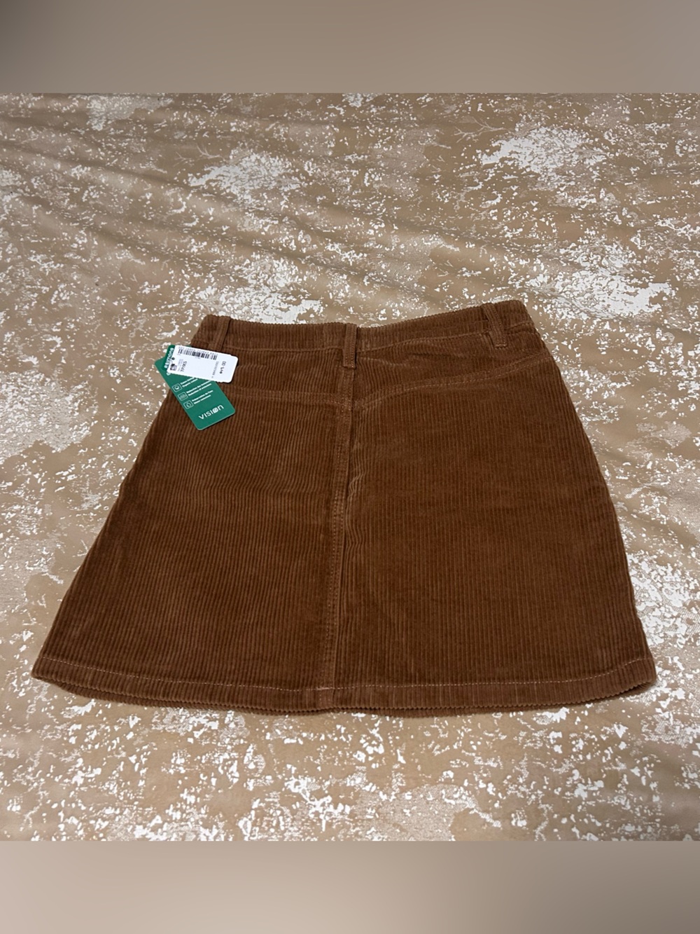 Simons Brown Corduroy Mini Skirt - Picture 4 of 6